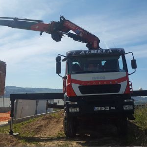 Alquiler Camión Grua en Vilanova